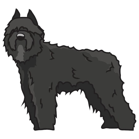 Signmission Bouviers Des Flandres Dog Decal, Dog Lover Decor Vinyl Sticker D-12-Bouviers Des Flandres